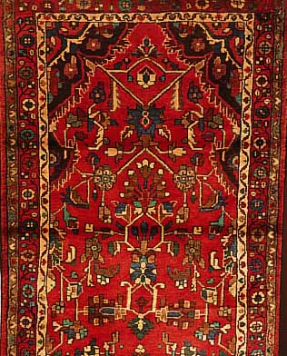 Hamadan, Persien, 382 x 105cm, , Flor Wolle