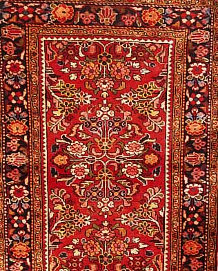Hamadan, Persien, 370 x 102cm, , Flor Wolle