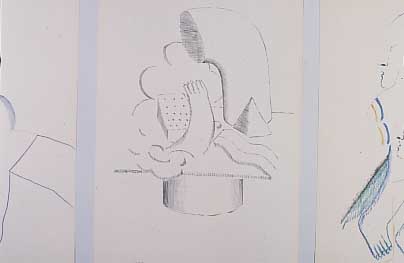 Antes, Horst, geb. 1936 Heppenheim, drei Farboffsets von 1965, num. 69/230, je ca. 29,5 x 20,7 cm