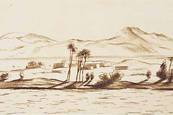 ORLIK, EMIL, MAPPE MIT 15 RADIERUNGEN, AUS ÄGYPTEN, ARABER, GETEIDEMARKT IN LUXOR, SUDANESEN, NUBISCHES MäDCHEN, LANDSCHAFT BEI ASSUAN, ...