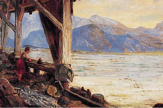 Geiger-Thuring, August,* 1861 München, Schüler von Zimmermann, ausgedehnte Studien- reisen nach Italien und Tirol, hier am ...