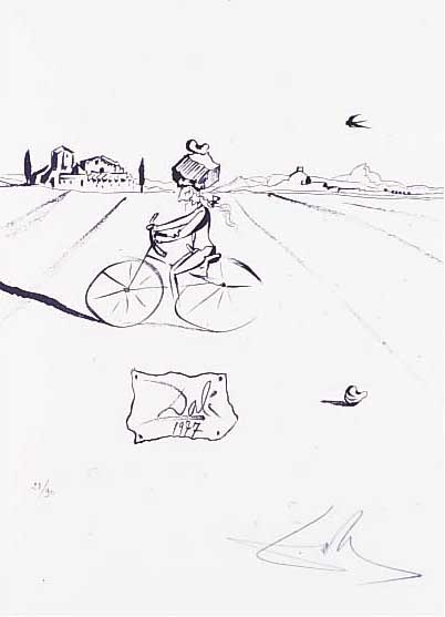 Dali, Slavador, 1904-1989, Xylographie aus Babaou von 1978, Centre Culturel Ateliers d'Art Jean Mathan, handsign., num. 28/90, ca. 30 ...