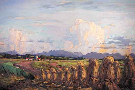 EISENGRäBER, FELIX, *1874 LEIPZIG - 1940 MüNCHEN, LANDSCHAFTSMALER IN MüNCHEN, SCHüLER VON PAUL HöCKER UND L. HERTERICH AN DER ...