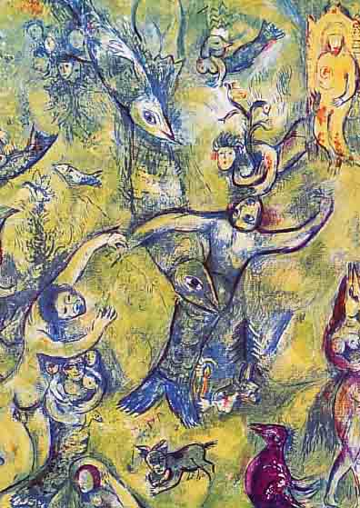 CHAGALL, MARC, 1887 - 1985, FARBOFFSET AUS ARABISCHE NäCHTE, PRESTEL VER- LAG, MüNCHEN, 1987, CA. 31 X 23 CM, PP