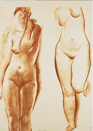 Marini, Marino, 1901-1980, vier Farboffsets aus "Marini, Werkschau" von 1922-1960, je ca. 38 x 27 cm