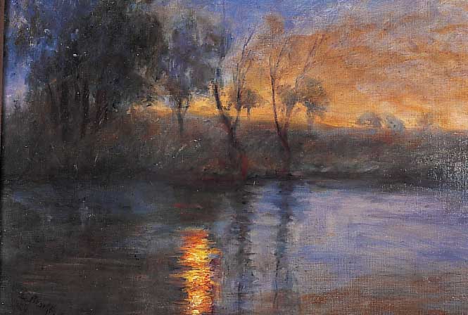 Bracht, Eugen Felix Prosper, 1842 Morges-1921 Darmstadt, Prof. an der Akademie Dresden, arbeitete bis 1881 in KArslruhe, später in Berlin, ...