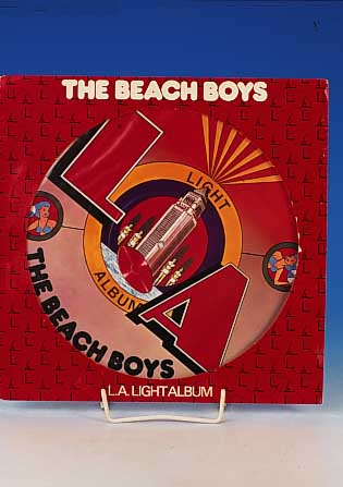 Bildplatte der Beach Boys, L.A. Light Album, CBS USA 1976 u. 1979 Brother Records, Sonder-pressung für den deutschen Fan-Club, unbe- spielt