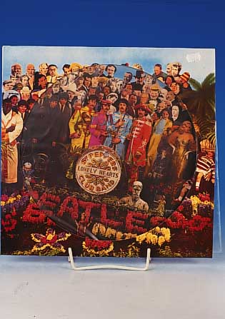 The Beatles, LP: Sgt. Peppers Lonely Hearts Club Band, E.M.I. Records 1967, Bildplatte, unbespielt