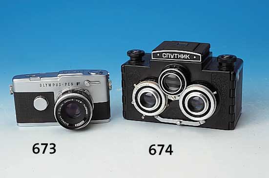 Olympus Pen FT Bj.ca.1968 mit Zuiko-Auto S 38mm 1:1.8. Mit Ledertasche. Zustand 3F