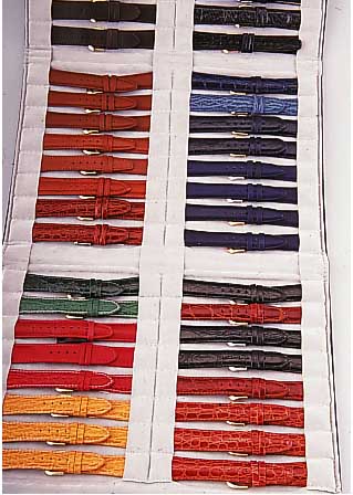 Konvolut: 240 Armb„nder diverser Hersteller, in 5 hochwertigen Velourmappen, fr Damen und Herren, in aktuellen und klassischem Design, ...