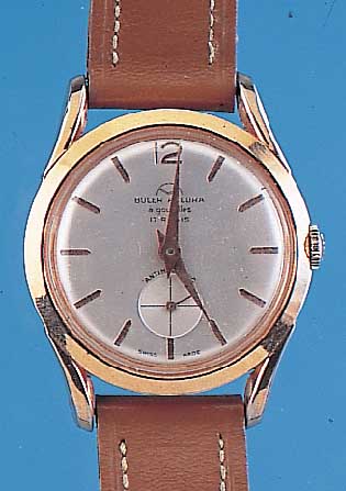 Konvolut: 7 Uhren, Fertigungszeiten von ca. 1930-1960, davon 3 Herrenarmbanduhren, hier 2 in GG-Geh., 1 verg., Handaufzug, 1 Taschen- uhr MOVADO, ...