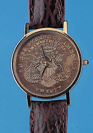 ZENITH Herrenarmbanduhr Modell Coinwatch, Ref.-Nr. 20,0520,305, Metall hartverg., Mine- ralflachgl., Edelstahlb. gedr., Lederb. ...