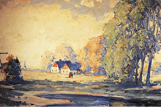 Gleissner, H., Berliner Maler um 1900, Weite Landschaft bei Berlin mit der einzigen Berliner Mühle, Öl/Lwd, li. u. sign., ca. 80 x 120 ...