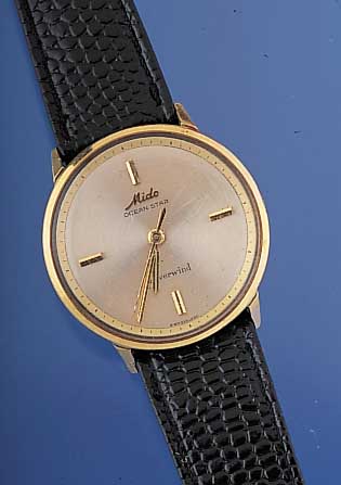 Konvolut: 2 MIDO Herrenarmbanduhren, beide Serie Oceanstar/Powerwind, beide Metallein- schalengeh. hartverg., einmal D. ca. 37 mm, Kal. 916PO, ...
