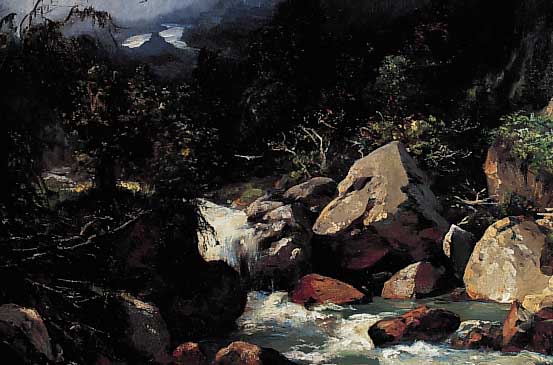 Raetzer, Hellmuth, 1838 Neu-Tarnow-1909 Weimar Schüler von H. Gude und O. Achenbach, Werkein den Museen Bautzen, Karlsruhe und Stettin, hier: ...