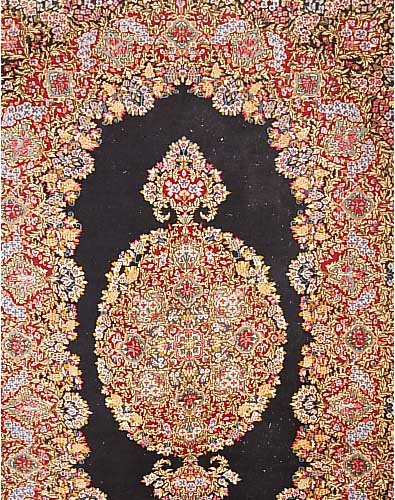 Kerman, Persien, 244 x 156cm, EHZ 3 Flor Wolle, ca.20 Jahre
