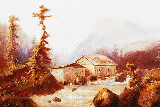 Nocken, Theodor, *1830 Dsseldorf - 1905, Landschaftsmaler der Dsseldorfer Schule, Werke u.a. im Museum Altenburg, war u.a. in der ...