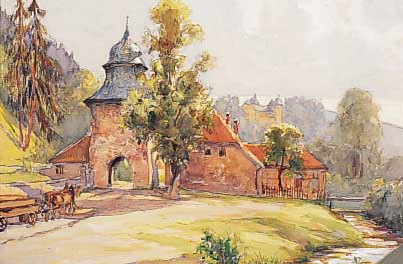 Poeschmann, Rudolf, 1878 Plauen - 1954 Dresden Schüler von J. Herterich, C. Bantzer und G. Kuehl, Werke in mehreren Museen, u.a. in Dresden, ...