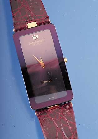 RAYMOND WEILL Herrenarmbanduhr Modell Otello, Ref.-Nr. 149, Schweiz um 1994, Metall hart-verg., bomb. Saphirgl. über ges. Geh. verl., ...