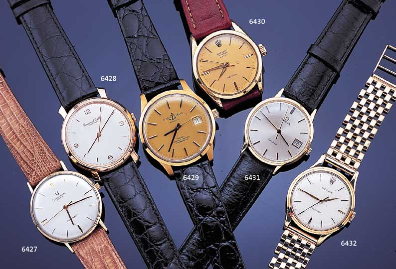 ULYSSE NARDIN Herrenarmbanduhr Modell Automa- tikchronometer, Ref.-Nr. P261, Schweiz um 1990, Messing hartverg., Edelst.-Boden ver- schr., anbei ...