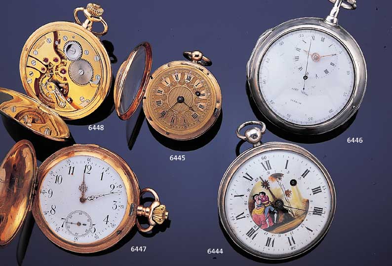 Spindelherrentaschenuhr mit direkter Zentral- sekunde und dezentraler Normalzeitanzeige, Silber m. Übergeh., England Hallmark Birming- ham 1791, ...