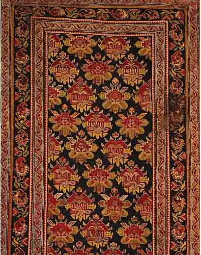 KARABAGH, RUSSLAND, 447 X 110CM, , EHZ 4-5 WOLLE AUF WOLLE, UM 1900