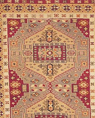 Sivas Kelim, 280 x 195cm, , EHZ 4-5 Wolle auf Wolle, um 1930