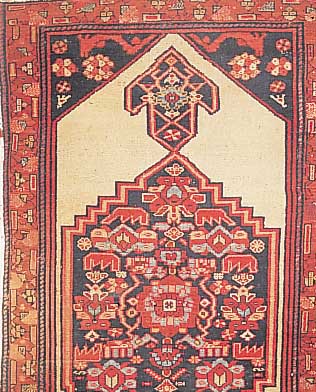 Malayer, Persien, 182 x 94cm, , EHZ 4 Flor Wolle, um 1920