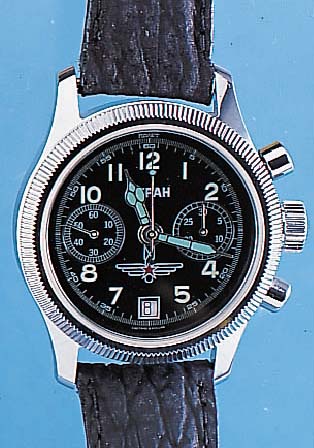 Konvolut: 2 Poljot Armbanduhren, 1x Chrono- graph Modell Buran, Ref.-Nr. 203170, Metall verchr., Edelst.-Boden gedr., Mineralflach- gl., ...
