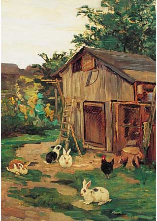 Weczerzick, Alfred, 1864 Hirschdorf - 1952 Berlin, Berliner Tiermaler und Illustrator, stud. bei O. Brausewetter an der Berliner Aka-demie und ...
