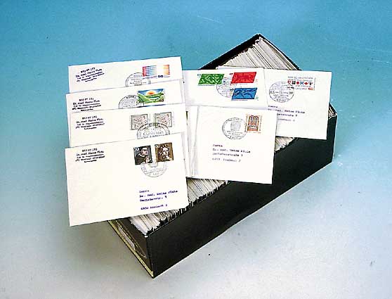 FDC-Sammlung, Bundesrepublik 1964-1989, 623 Briefe, weitgehend komplett