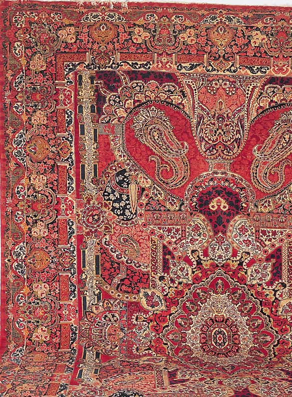 Sarogh, Persien, 503 x 335cm, , EHZ 2-3 Flor Wolle, um 1930, selten