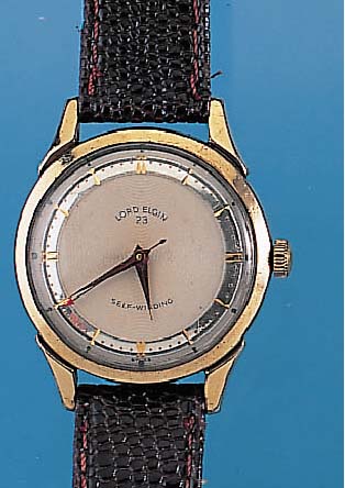 Konvolut: 3 Herrenarmbanduhren für den ameri- kanischen Markt, Fertigungszeitr. ca. 1952- 1960, alle Metall m. GG-Auflage, Automatik, alle ...