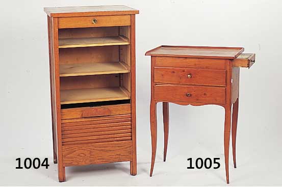 Kleiner Büro-Schrank, deutsch, 20er/30er Jahre, Eiche, Inneneinrichtung mit Zügen, rest., 90 x 45 x 38 cm