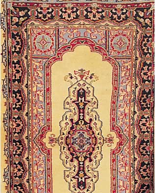 Indo-Kerman, 159 x 92cm, , EHZ 2-3 Flor Wolle, ca.10 Jahre
