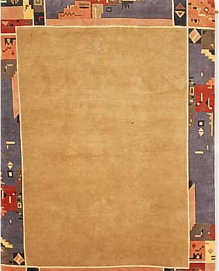 Original Nepal ca.240 X 174 cm. Flor Wolle