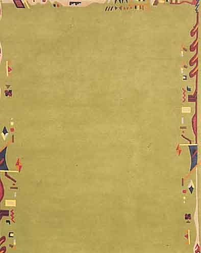 Original Nepal ca.300 X 203 cm. Flor Wolle