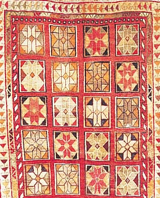 Shischbloki, Persien, 163 x 100cm, , EHZ 3-4Flor Wolle, ca.60 Jahre