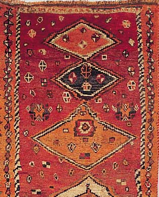 Darehschuri, Persien, 180 x 92cm, , EHZ 4 Wolle auf Wolle, ca.65 Jahre