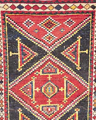 Bachtiar, Persien, 211 x 131cm, , EHZ 4 Flor Wolle, ca.55 Jahre