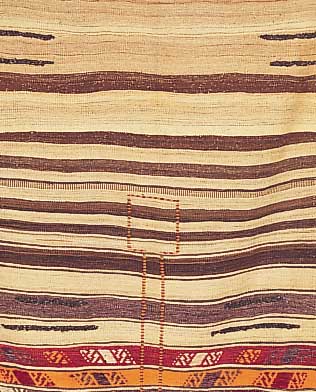 Offener Getreidesack, Persien, 172 x 138cm, EHZ 2, Wolle auf Wolle, ca.60 Jahre