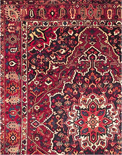 Bachtiar, Persien, 385 x 300cm, , EHZ 3 Flor Wolle, ca.50 Jahre
