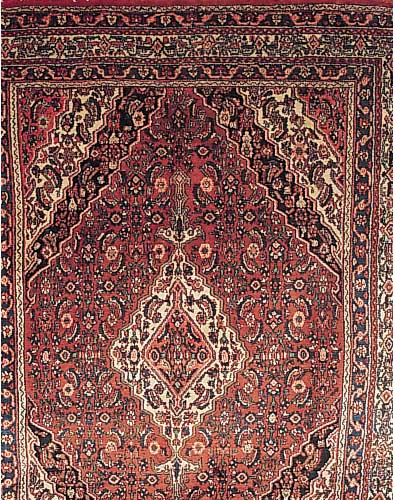 Bibikabad, Persien, 335 x 258cm, , EHZ 3 Flor Wolle, ca.40 Jahre