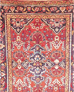 Lilian, Persien, 213 x 163cm, , EHZ 3 Flor Wolle, ca.30 Jahre