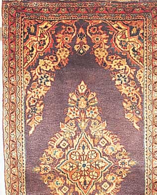 Sarogh, Persien, 135 x 64cm, , EHZ 3 Flor Wolle, ca.30 Jahre