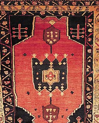 Bachtiar, Persien, 181 x 143cm, , EHZ 3 Flor Wolle, ca.50 Jahre
