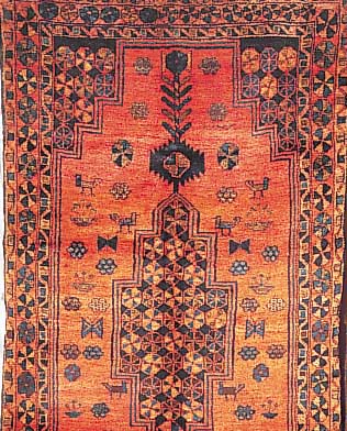 Lori, Persien, 283 x 143cm, , EHZ 3 Flor Wolle, ca.50 Jahre