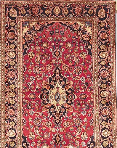 Keschan, Persien, 209 x 129cm, , EHZ 3 Flor Wolle, ca.40 Jahre