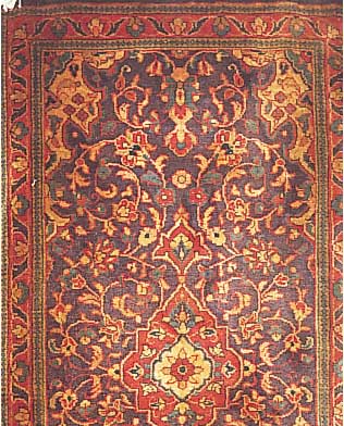 Sarogh, Persien, 125 x 64cm, , EHZ 3 Flor Wolle, ca.40 Jahre