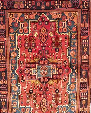 Nahawand, Persien, 202 x 137cm, , EHZ 3 Flor Wolle, ca.40 Jahre